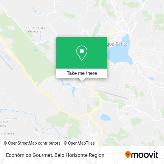 Econômico Gourmet map