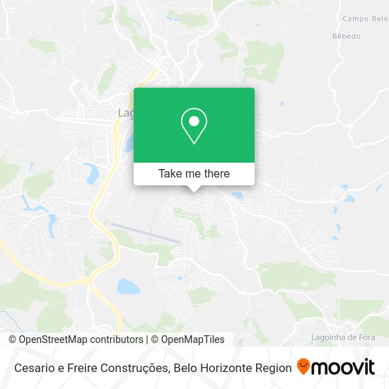 Cesario e Freire Construções map