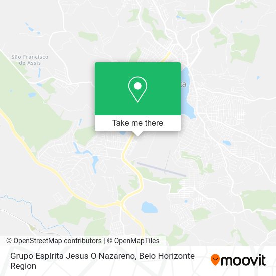 Grupo Espírita Jesus O Nazareno map