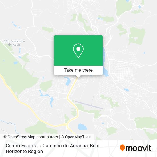 Centro Espirita a Caminho do Amanhã map