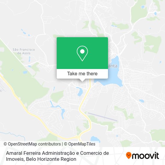 Amaral Ferreira Administração e Comercio de Imoveis map