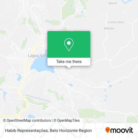 Habib Representações map