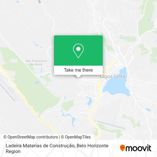 Ladeira Materias de Construção map