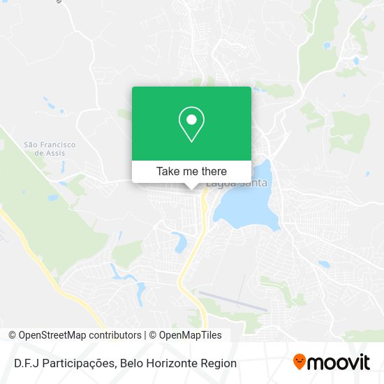 D.F.J Participações map