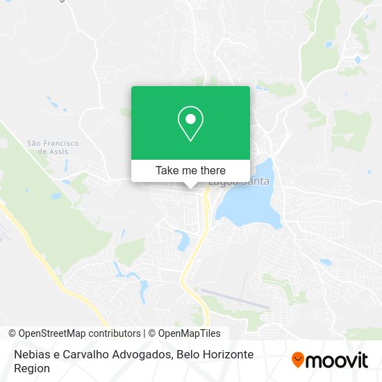 Nebias e Carvalho Advogados map