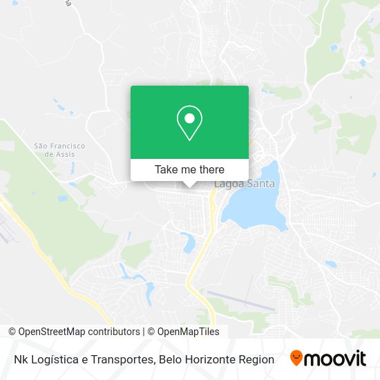 Nk Logística e Transportes map