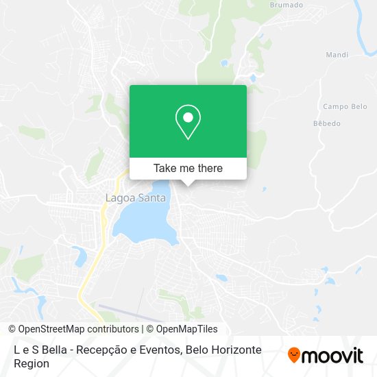 L e S Bella - Recepção e Eventos map