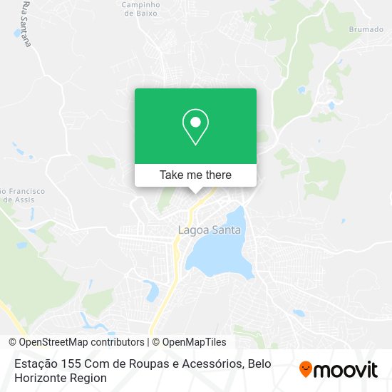 Estação 155 Com de Roupas e Acessórios map
