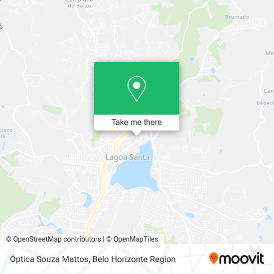 Óptica Souza Mattos map