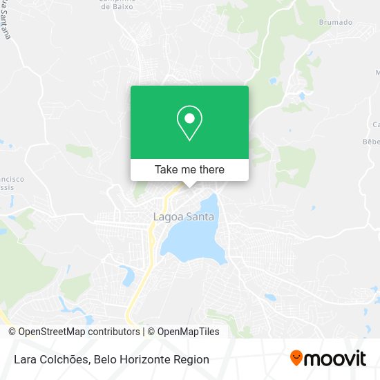 Lara Colchões map