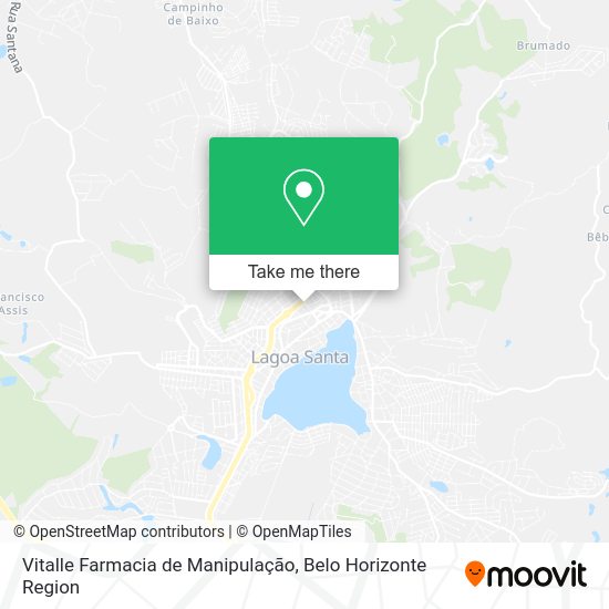 Vitalle Farmacia de Manipulação map
