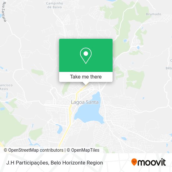 J.H Participações map