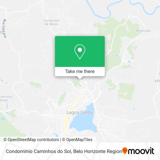 Condomínio Caminhos do Sol map