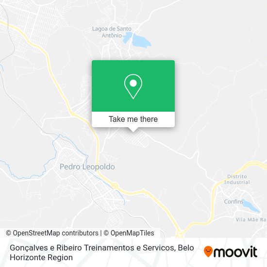 Gonçalves e Ribeiro Treinamentos e Servicos map