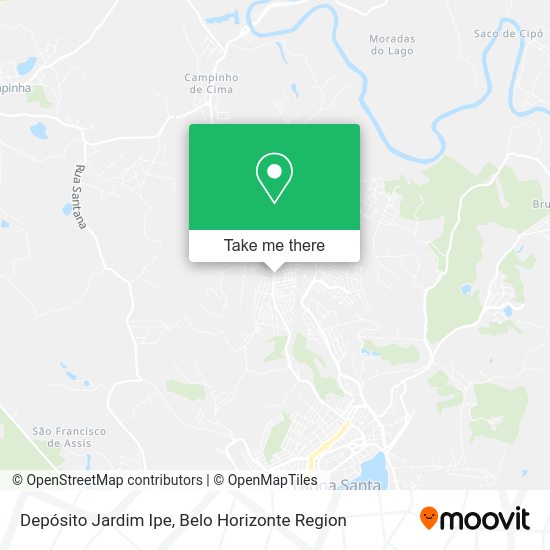 Depósito Jardim Ipe map