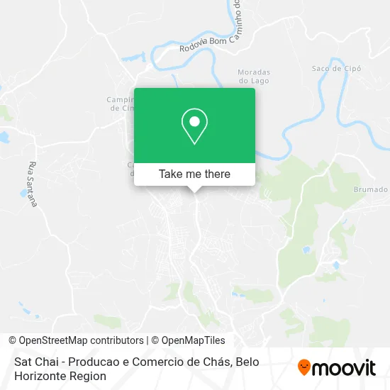 Sat Chai - Producao e Comercio de Chás map