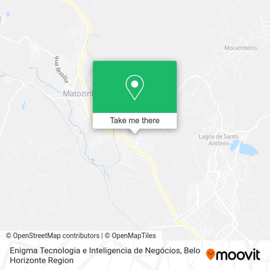 Enigma Tecnologia e Inteligencia de Negócios map
