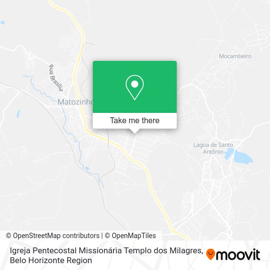 Igreja Pentecostal Missionária Templo dos Milagres map