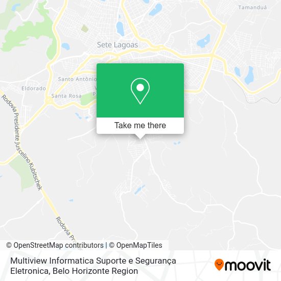 Multiview Informatica Suporte e Segurança Eletronica map