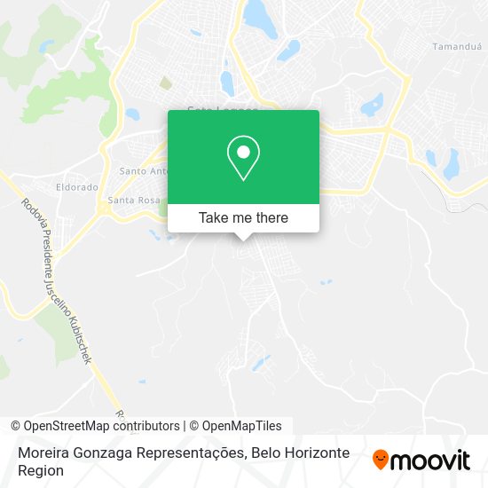 Moreira Gonzaga Representações map