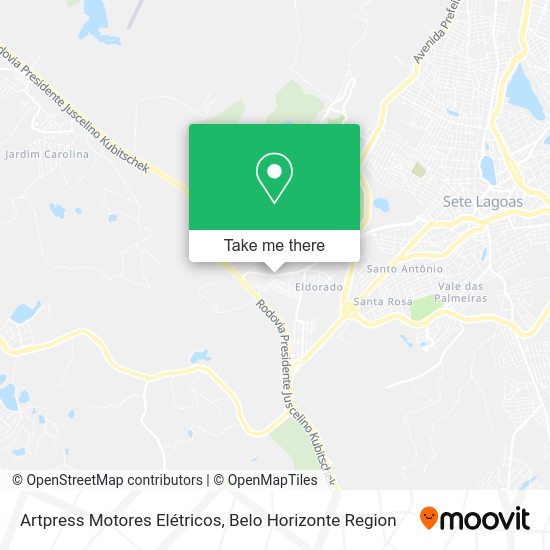 Artpress Motores Elétricos map