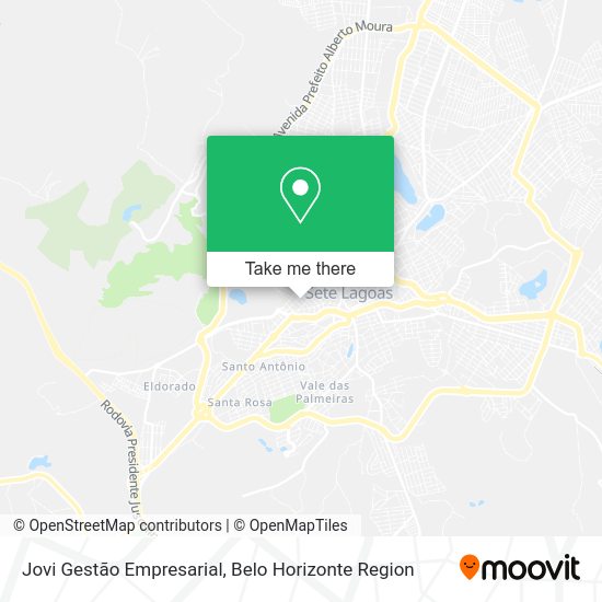 Jovi Gestão Empresarial map