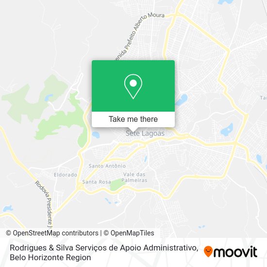 Rodrigues & Silva Serviços de Apoio Administrativo map