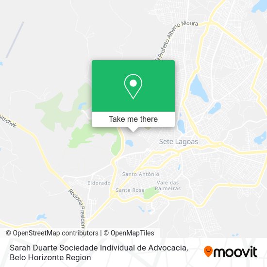 Sarah Duarte Sociedade Individual de Advocacia map