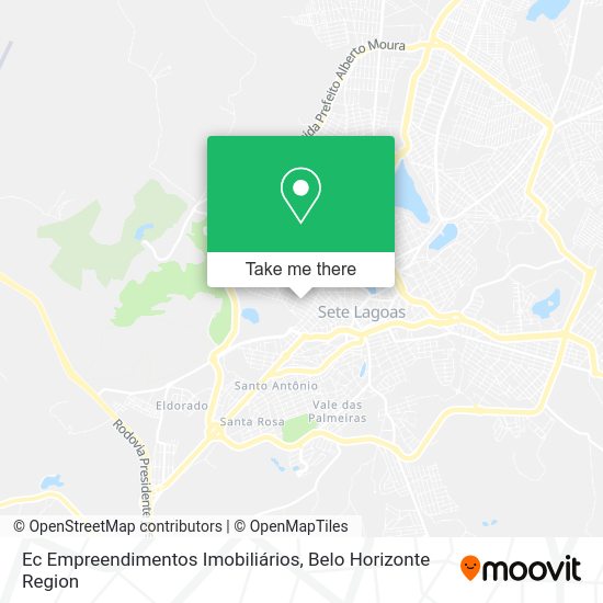 Ec Empreendimentos Imobiliários map