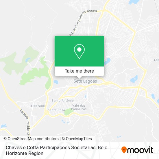 Chaves e Cotta Participações Societarias map