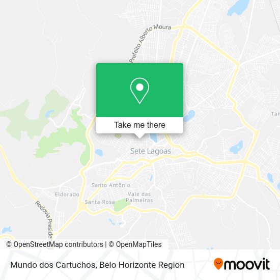Mundo dos Cartuchos map