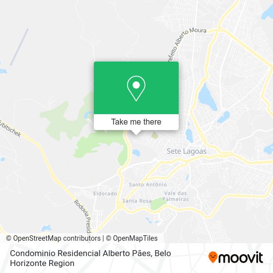 Condominio Residencial Alberto Pães map