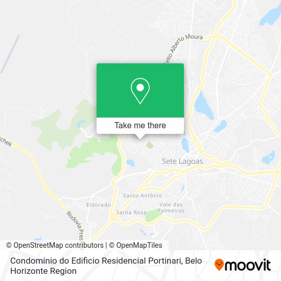 Condomínio do Edificio Residencial Portinari map