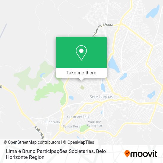 Lima e Bruno Participações Societarias map