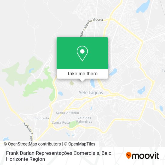 Frank Darlan Representações Comerciais map