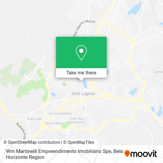 Wm Martinelli Empreendimento Imobiliário Spe map