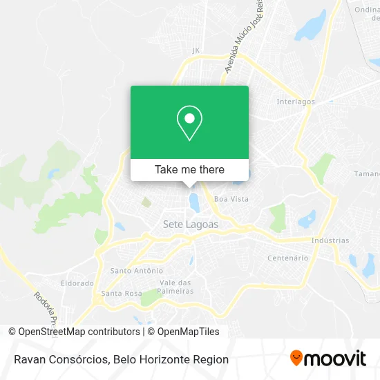 Ravan Consórcios map