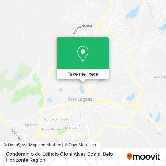 Condomínio do Edificio Otoni Alves Costa map