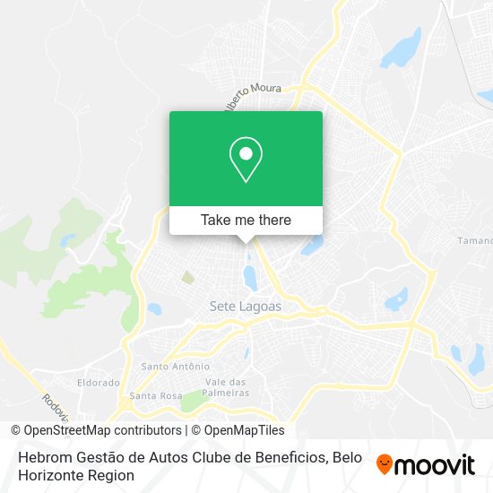 Hebrom Gestão de Autos Clube de Beneficios map