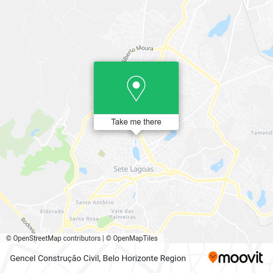 Gencel Construção Civil map