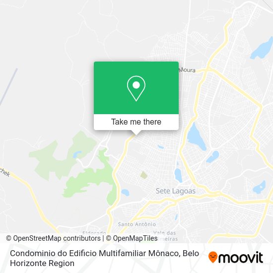 Condominio do Edificio Multifamiliar Mônaco map