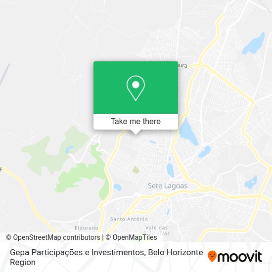 Gepa Participações e Investimentos map