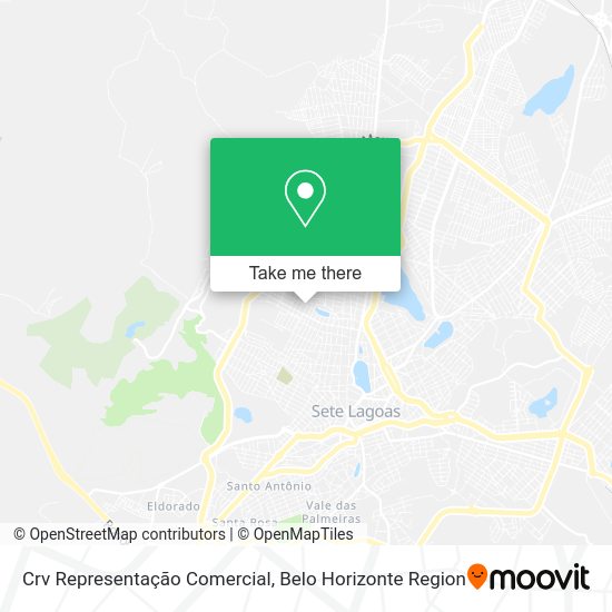 Crv Representação Comercial map