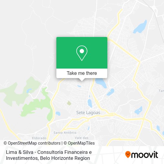 Lima & Silva - Consultoria Financeira e Investimentos map