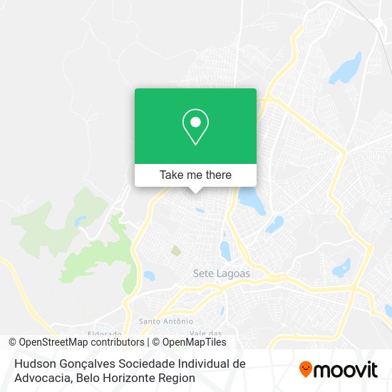 Hudson Gonçalves Sociedade Individual de Advocacia map