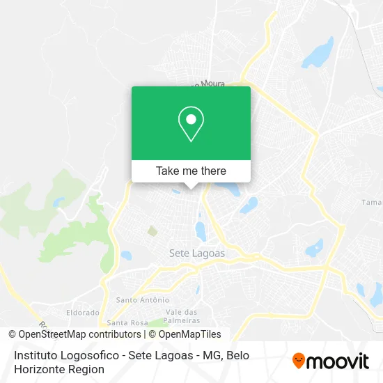 Instituto Logosofico - Sete Lagoas - MG map