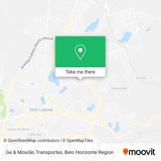 Ge & Mourão Transportes map