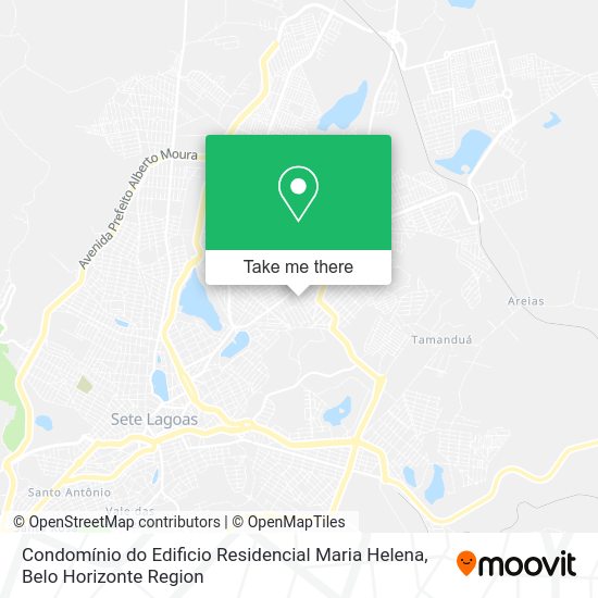 Condomínio do Edificio Residencial Maria Helena map