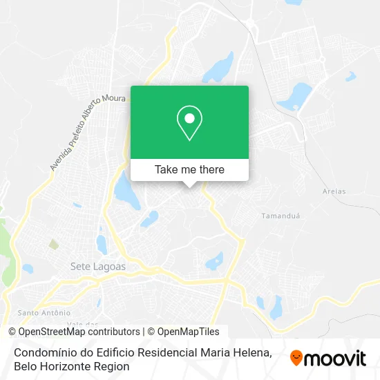 Condomínio do Edificio Residencial Maria Helena map