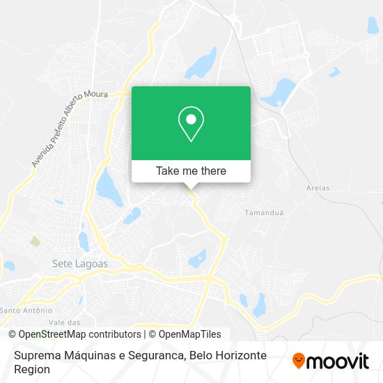 Suprema Máquinas e Seguranca map